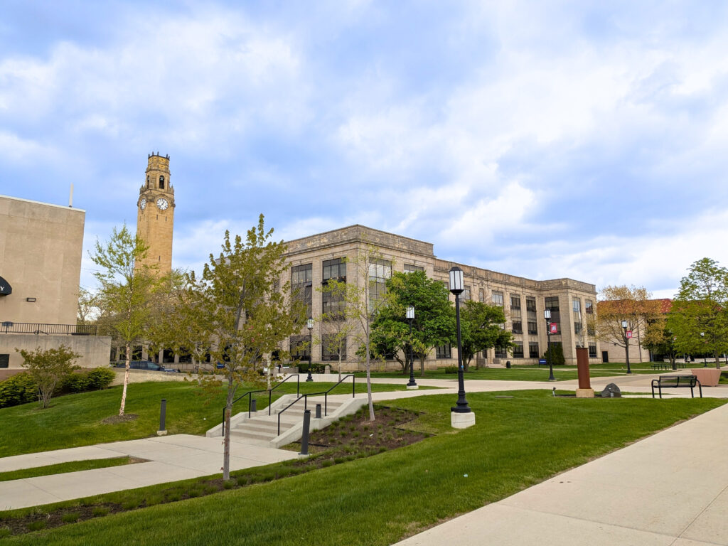 Beautiful Campus at The University of Detroit Mercy that hosts the Vehicle Cyber Engineering Lab is a private Catholic university in Detroit, Michigan, United States